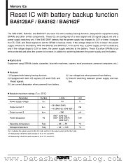BA6162/F datasheet pdf ROHM