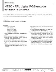 BU1425AKV datasheet pdf ROHM