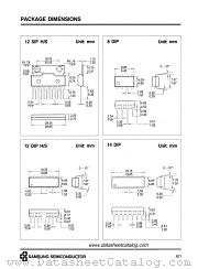 12 DIP H/S datasheet pdf Samsung Electronic