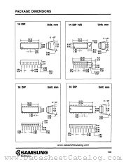 16 DIP datasheet pdf Samsung Electronic