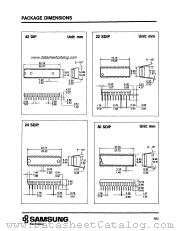 24 SDIP datasheet pdf Samsung Electronic