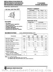 IRFP9121 datasheet pdf Samsung Electronic