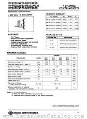 IRF9221 datasheet pdf Samsung Electronic