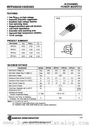 IRFP421 datasheet pdf Samsung Electronic