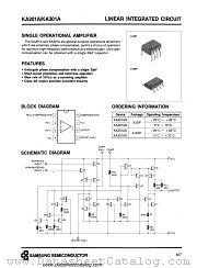 KA201AD datasheet pdf Samsung Electronic