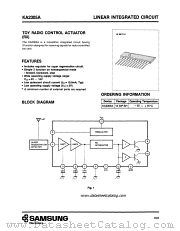 KA2305A datasheet pdf Samsung Electronic