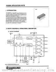 KA2309 datasheet pdf Samsung Electronic