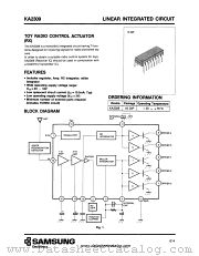 KA2309 datasheet pdf Samsung Electronic