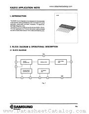 KA2312 datasheet pdf Samsung Electronic