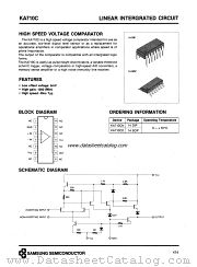 KA710CN datasheet pdf Samsung Electronic