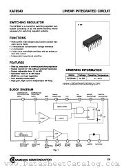 KA78S40 datasheet pdf Samsung Electronic