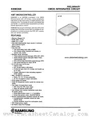 KS56C820 datasheet pdf Samsung Electronic