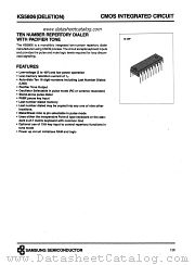 KS5806 datasheet pdf Samsung Electronic