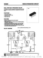 KS5808 datasheet pdf Samsung Electronic