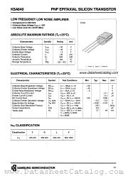 KSA640 datasheet pdf Samsung Electronic