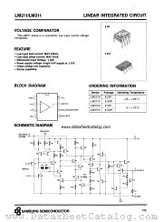 LM211N datasheet pdf Samsung Electronic