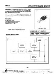 LM323H datasheet pdf Samsung Electronic