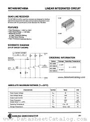 MC1489N datasheet pdf Samsung Electronic