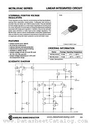 MC78XXAC SERIES datasheet pdf Samsung Electronic