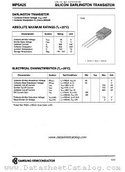 MPSA25 datasheet pdf Samsung Electronic