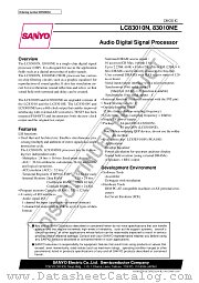 LC83010N datasheet pdf SANYO