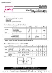 SPI-238-18 datasheet pdf SANYO