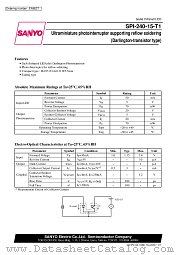 SPI-240-15-T1 datasheet pdf SANYO