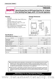 TND302S datasheet pdf SANYO