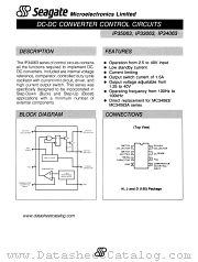 IP34063J datasheet pdf Seagate Microelectronics