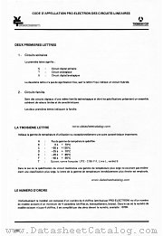 PRO ELECTRON CODE datasheet pdf SESCOSEM