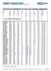BDW23A datasheet pdf SGS-ATES