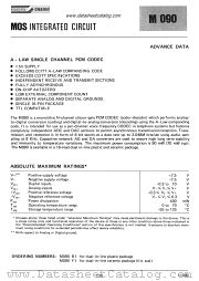 M090 datasheet pdf SGS-ATES