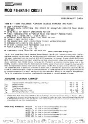 M120 datasheet pdf SGS-ATES