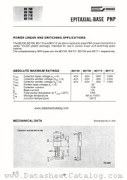 BD706 datasheet pdf SGS-ATES