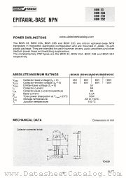 BDW23 datasheet pdf SGS-ATES