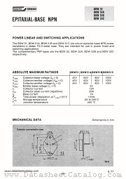 BDW51C datasheet pdf SGS-ATES