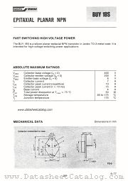 BUY18S datasheet pdf SGS-ATES