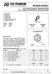 SD1062 datasheet pdf SGS Thomson Microelectronics