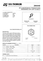 SD1060 datasheet pdf SGS Thomson Microelectronics