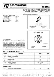 SD1037-04 datasheet pdf SGS Thomson Microelectronics
