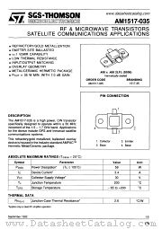 1517-035 datasheet pdf SGS Thomson Microelectronics