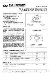 3135-25 datasheet pdf SGS Thomson Microelectronics