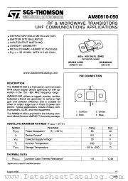80610-50 datasheet pdf SGS Thomson Microelectronics