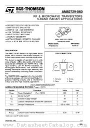 82729-60 datasheet pdf SGS Thomson Microelectronics