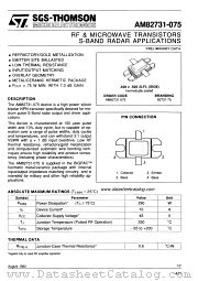 82731-75 datasheet pdf SGS Thomson Microelectronics