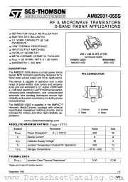 AM82931-055S datasheet pdf SGS Thomson Microelectronics