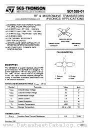 1526-1 datasheet pdf SGS Thomson Microelectronics