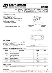 SUMIL5FT datasheet pdf SGS Thomson Microelectronics