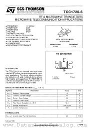 1720-6 datasheet pdf SGS Thomson Microelectronics