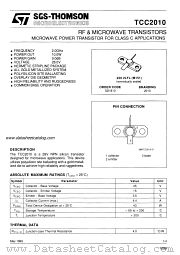 SD1810 datasheet pdf SGS Thomson Microelectronics
